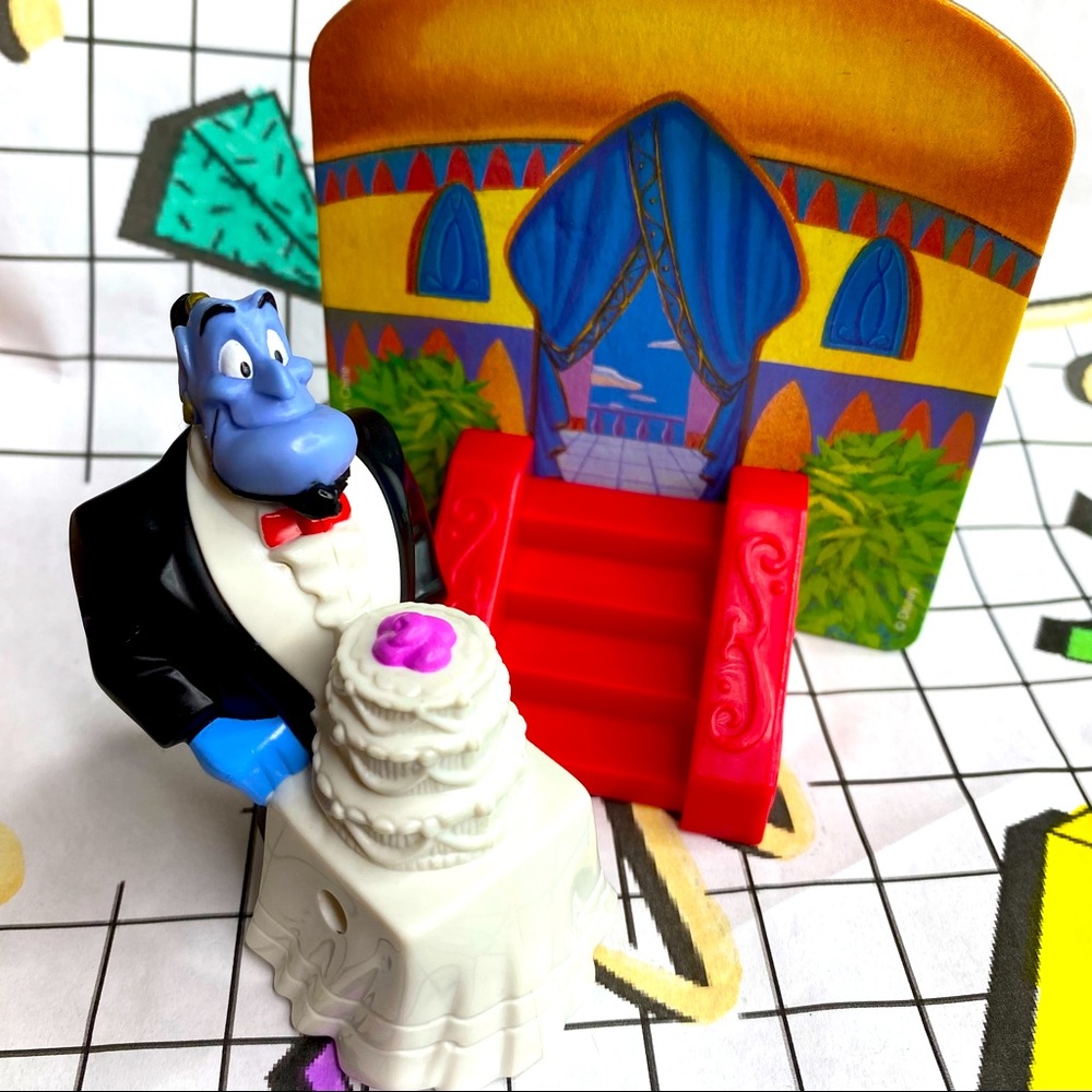 SOLD 10 for $10 Vintage 1996 Aladdin King of Thieves Genie